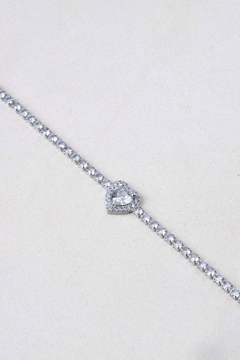 Heliophilia Silver Pulsera de Metal Blanca CBL9991